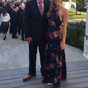 Lulus maxi formal dress (like new)